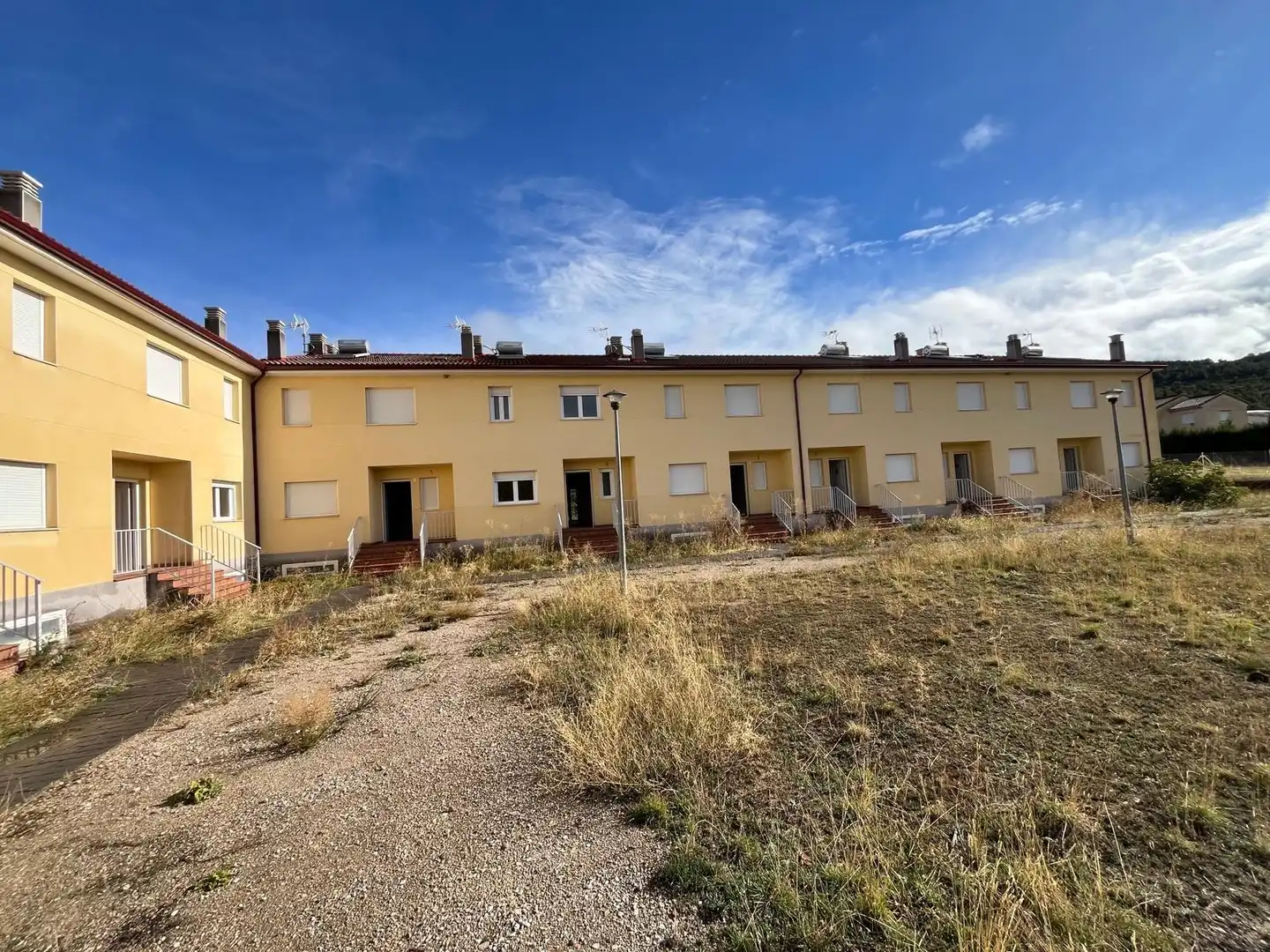 Vista exterior de Casa adosada en venta en Albalate de Zorita