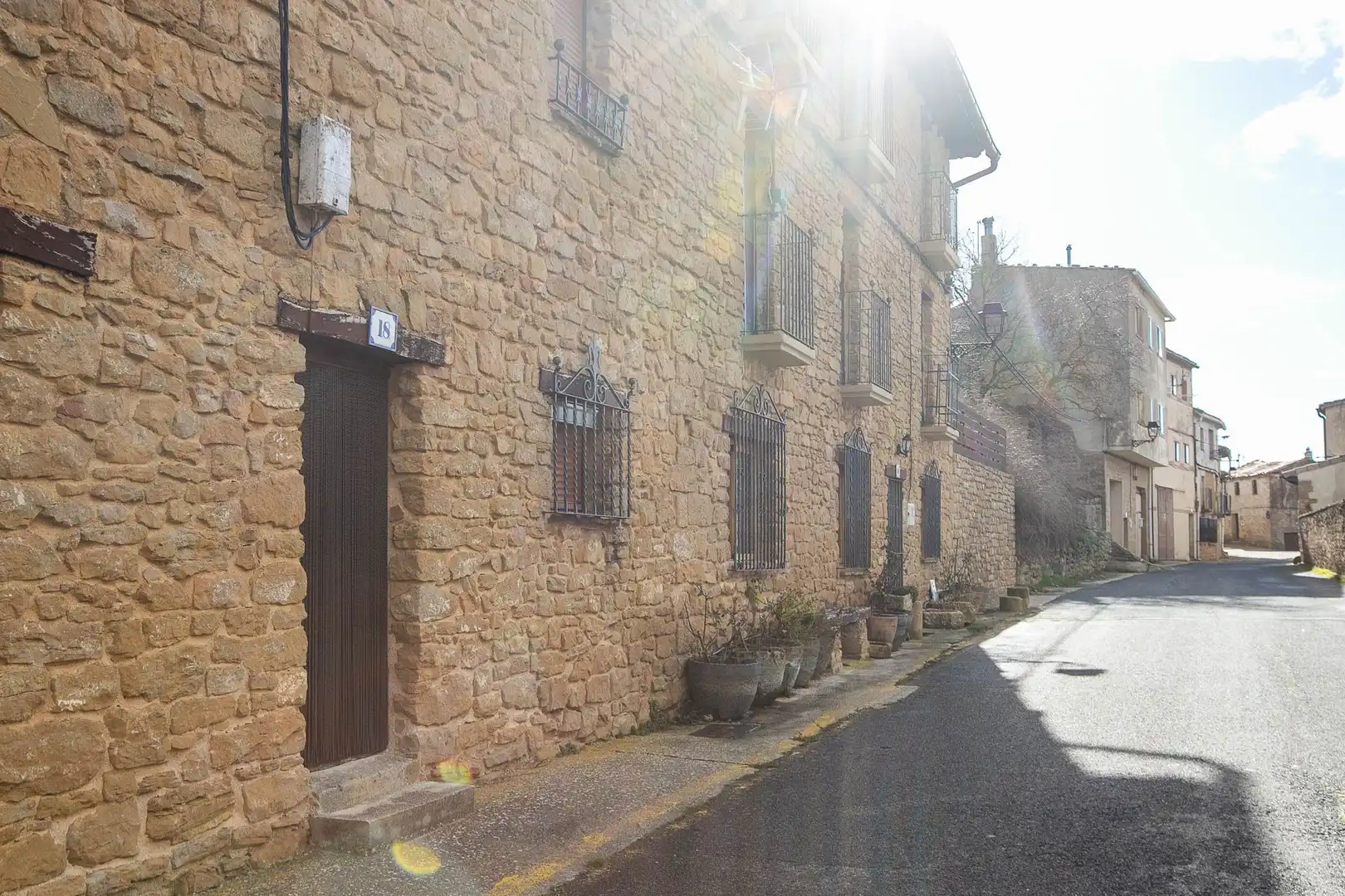 Exterior view of Country homes for sale in Ujué / Uxue  with Heating, Storage room and Furnished