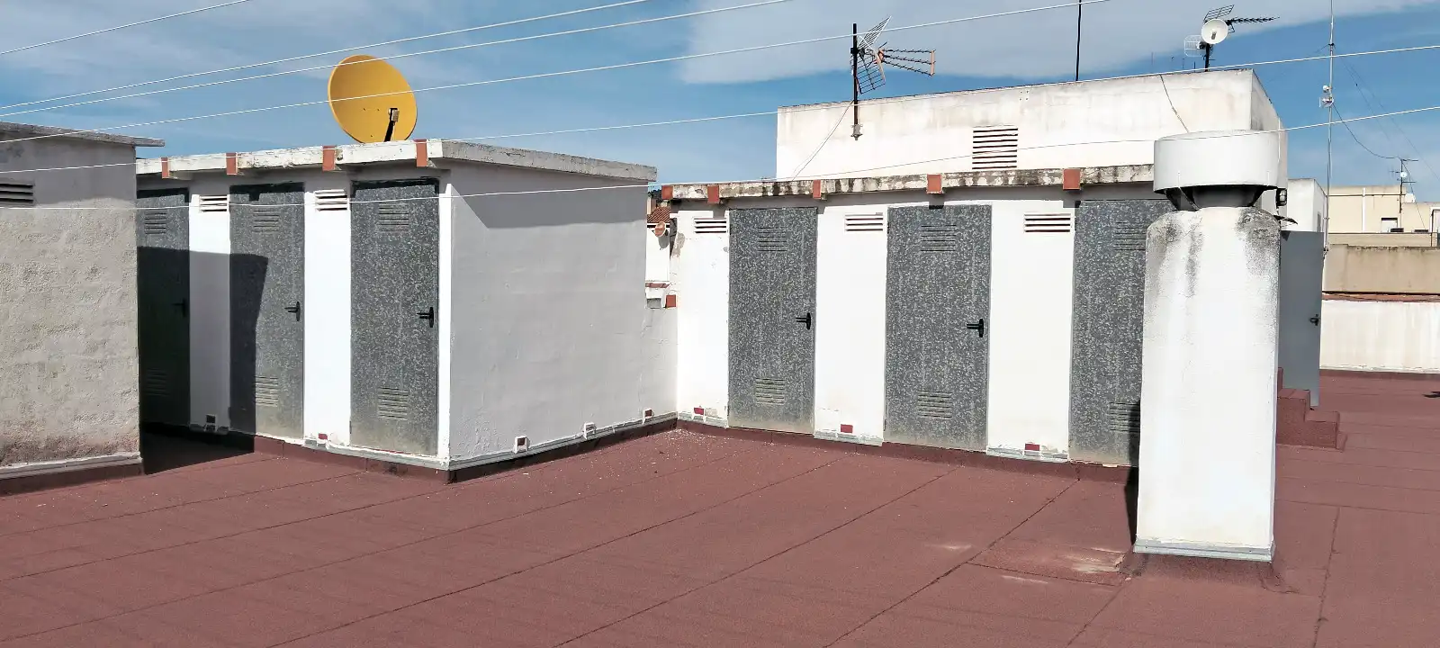Vista exterior de Piso en venta en Castellón de la Plana / Castelló de la Plana con Aire acondicionado, Calefacción y Amueblado
