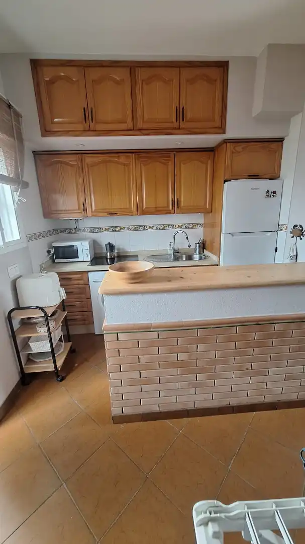 Cocina de Casa o chalet de alquiler en Islantilla con Amueblado, Lavadora y Microondas