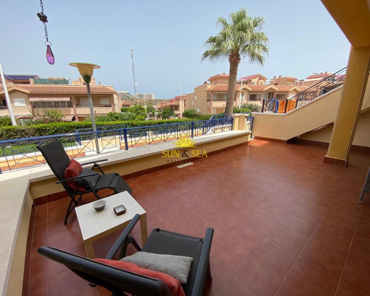 Terrassa de Casa adosada de lloguer en Santa Pola amb Aire condicionat, Calefacció i Terrassa