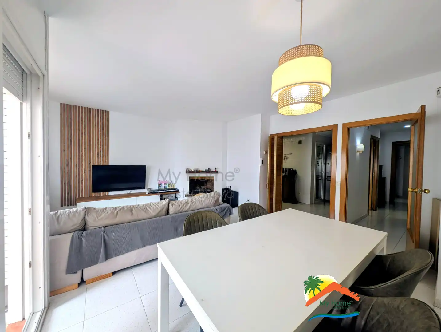 Living room of Apartments for sale in Lloret de Mar  with Air Conditioner, Heating and Terrace