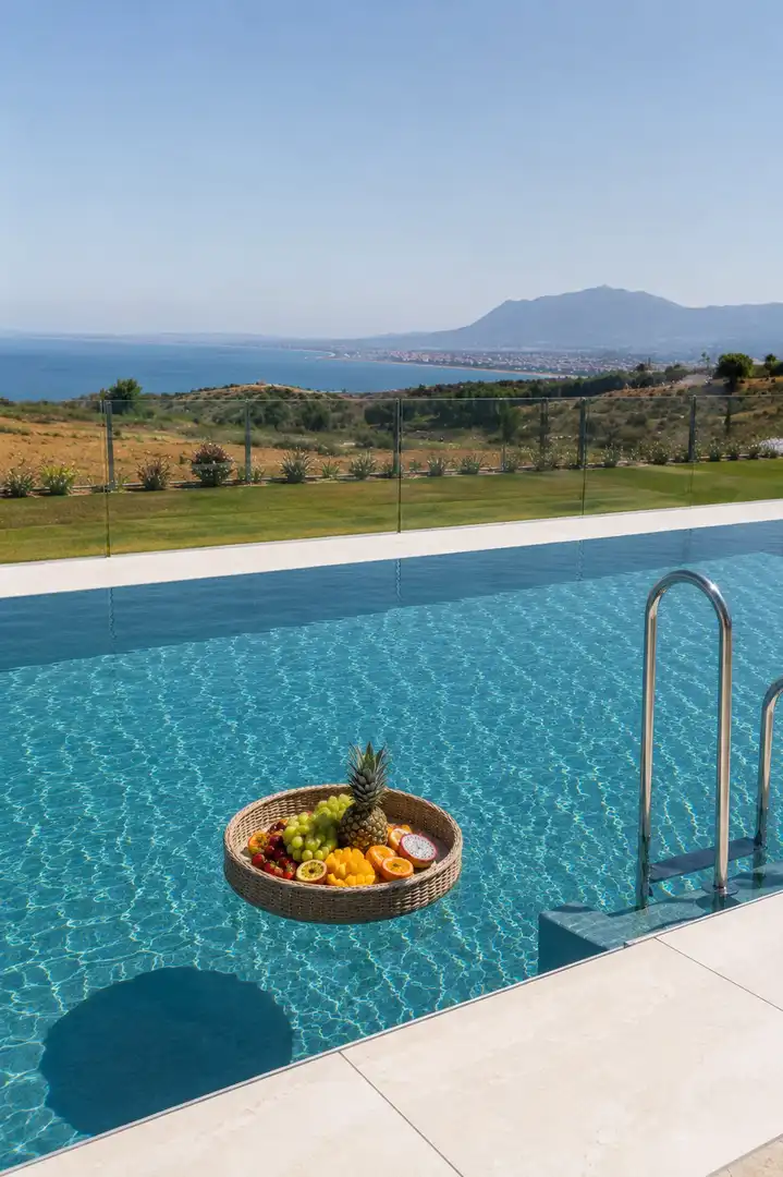 Swimming pool of Ground floor for sale in Ojén  with Air Conditioner, Private garden and Terrace