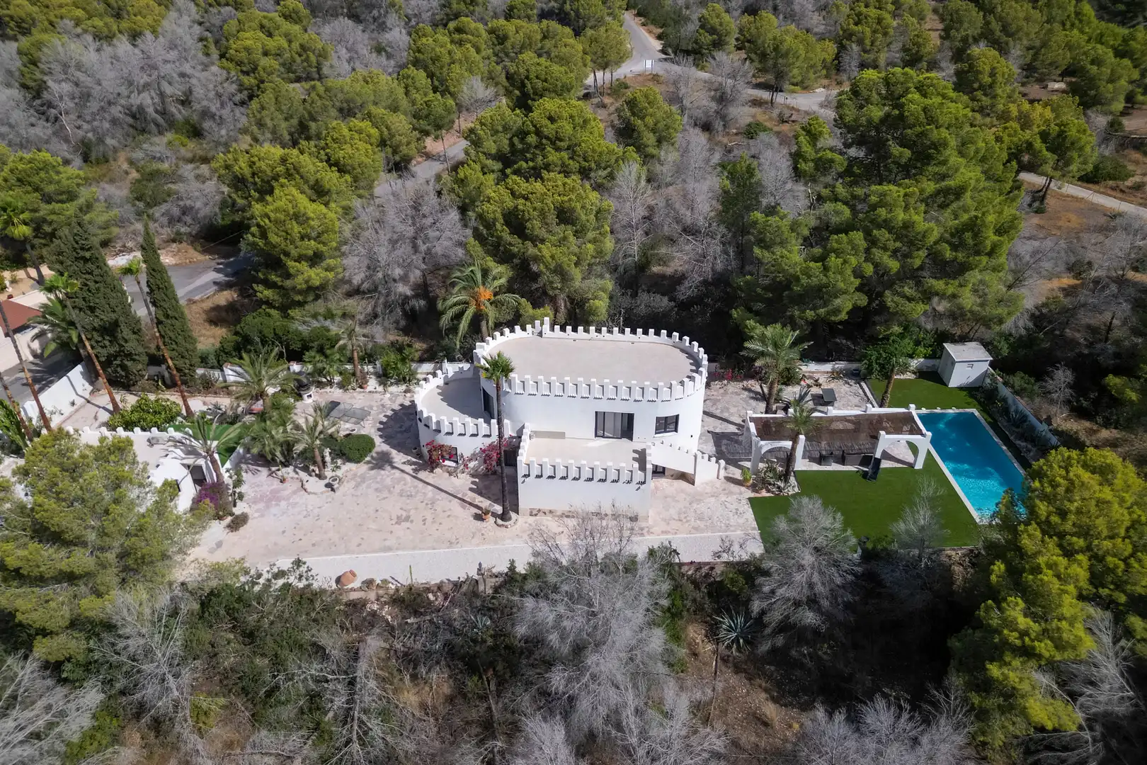 Exterior view of Houses for sale in Benidorm  with Air Conditioner, Heating and Private garden