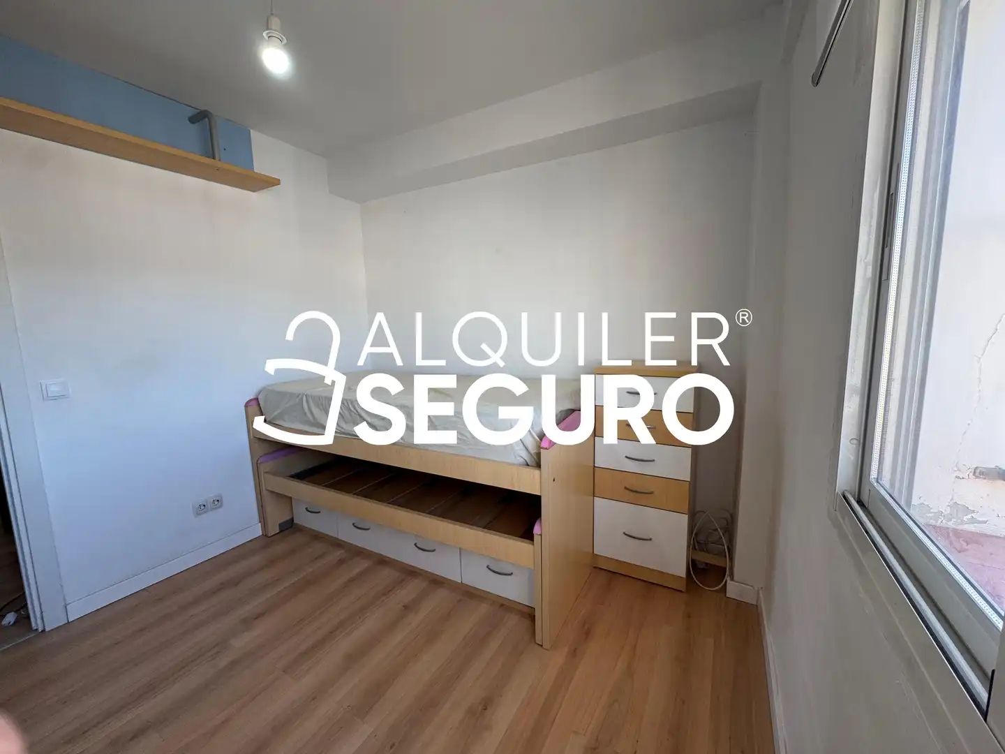 Bedroom of Flat for rent in Málaga  with Heating, Terrace and Furnished