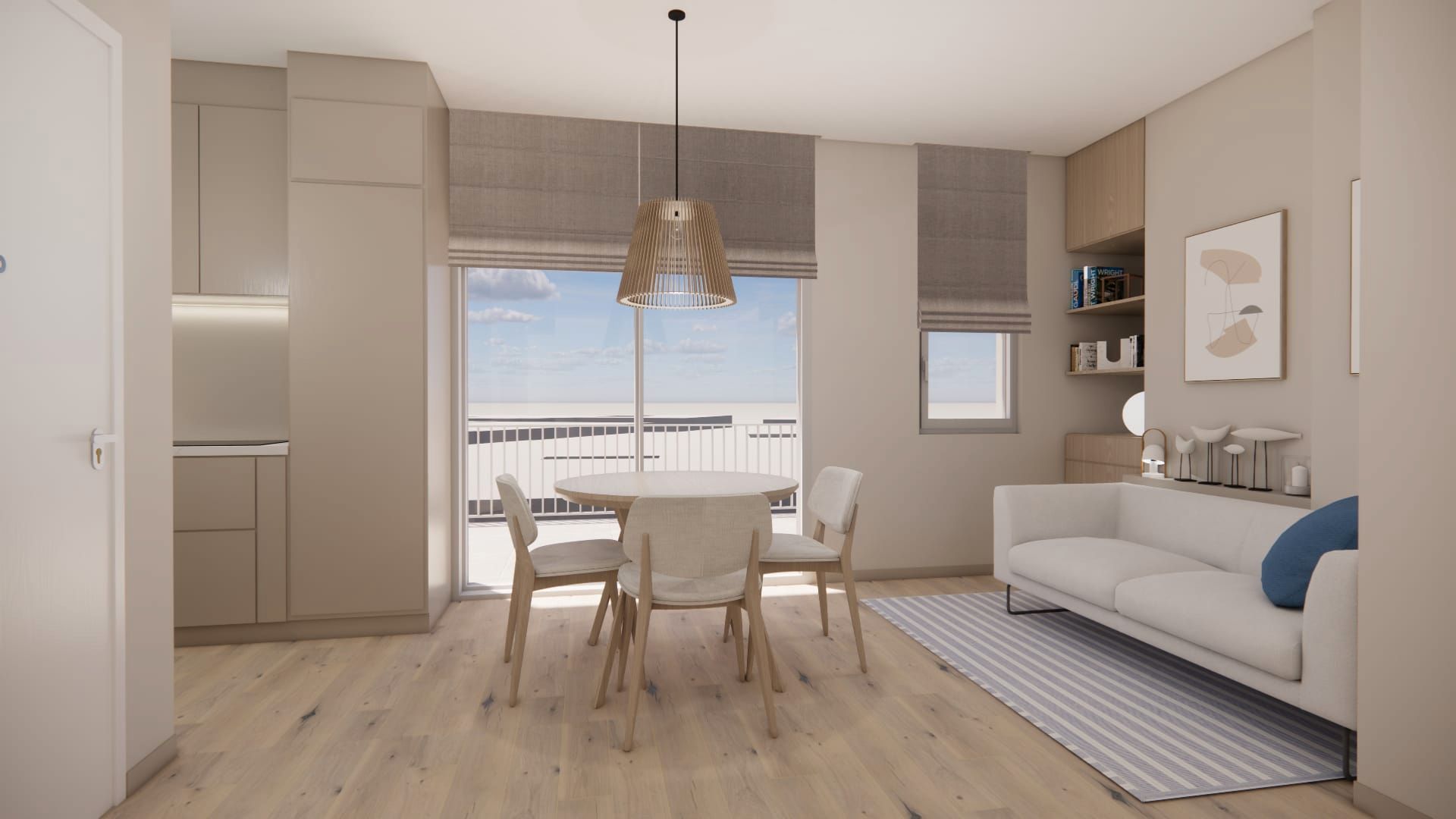 Living room of Attic for sale in Sitges  with Air Conditioner, Heating and Terrace