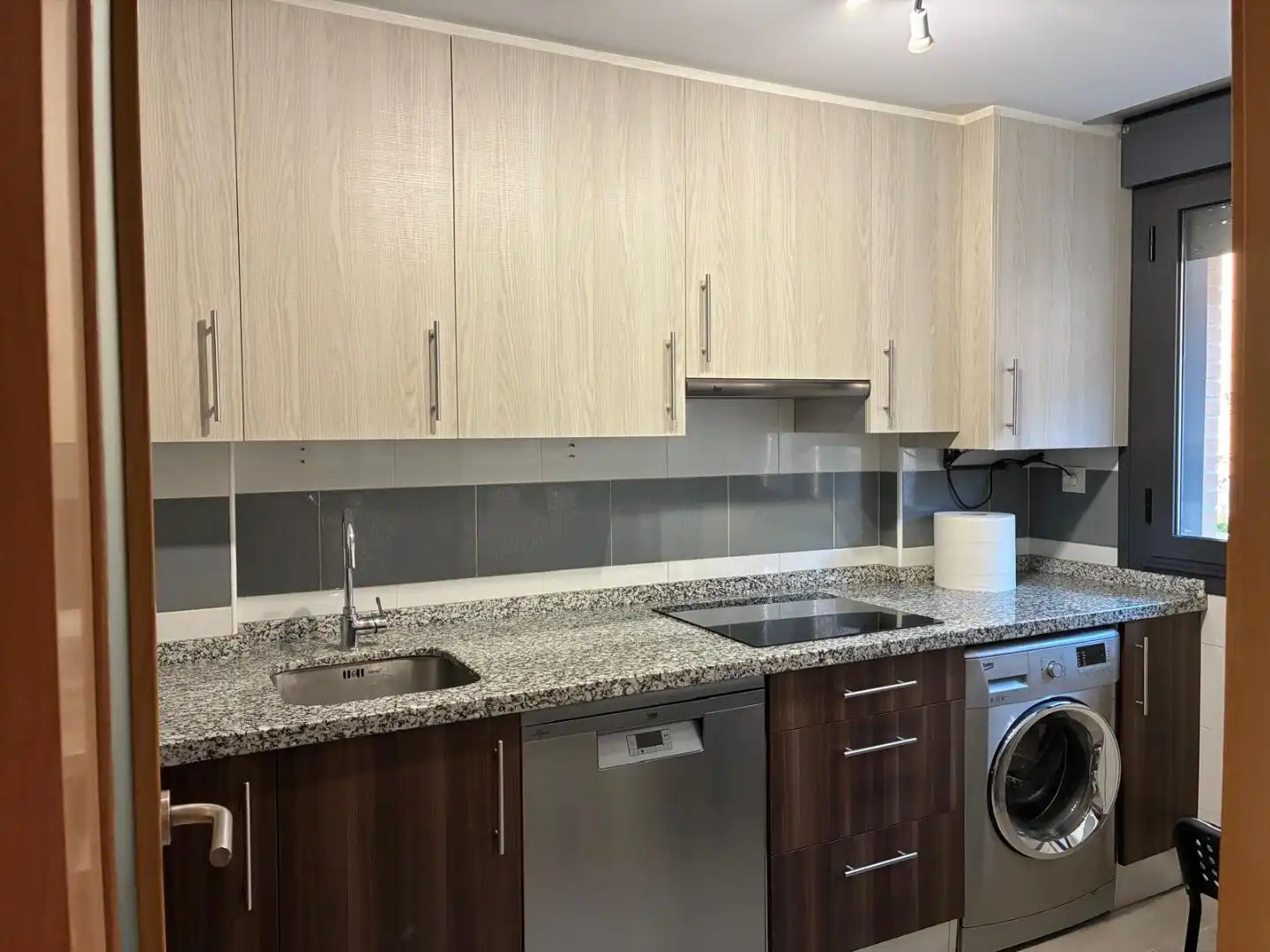 Cocina de Casa o chalet en venta en Garrafe de Torío con Calefacción, Jardín privado y Parquet