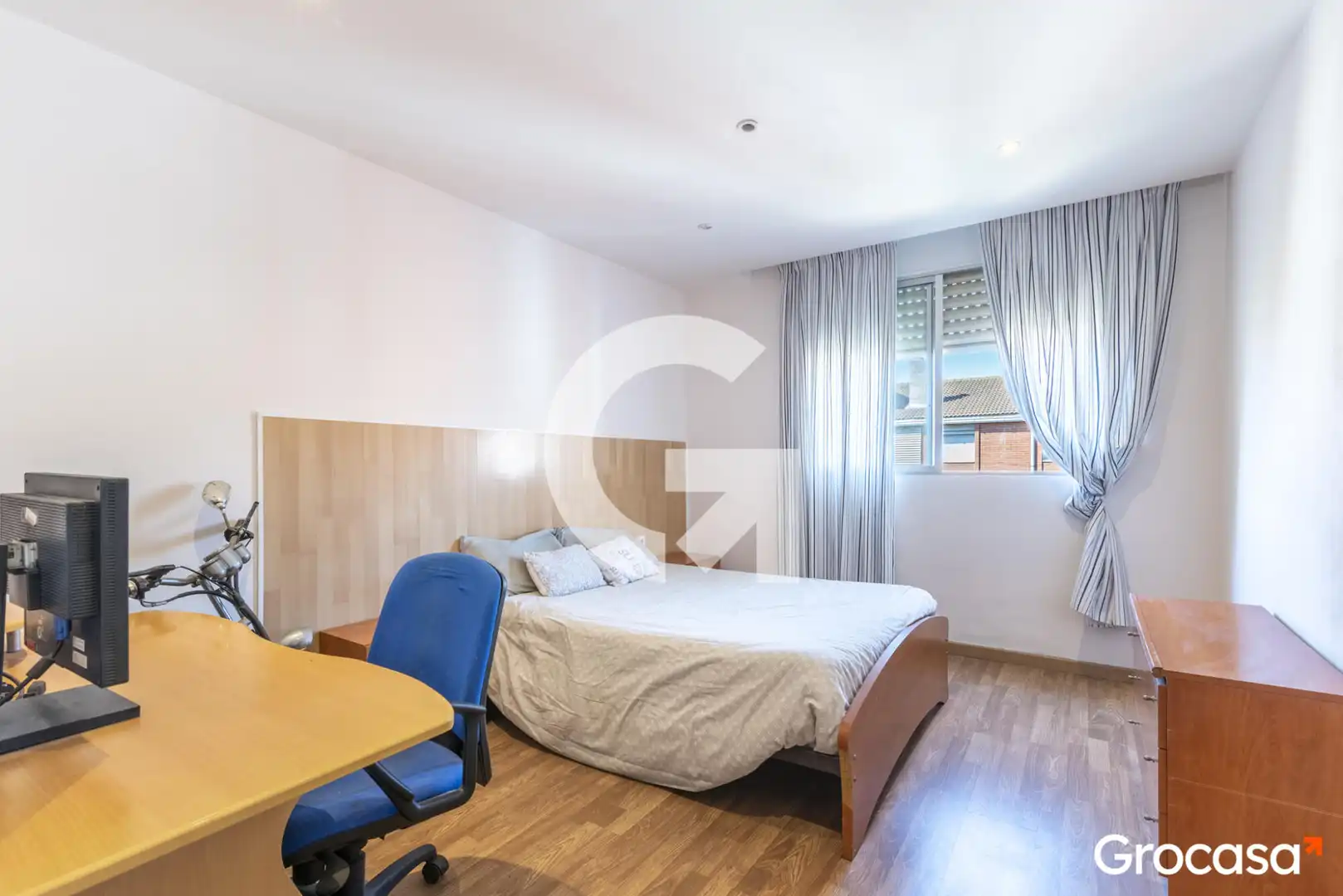 Bedroom of Flat for sale in Cornellà de Llobregat  with Heating and Balcony