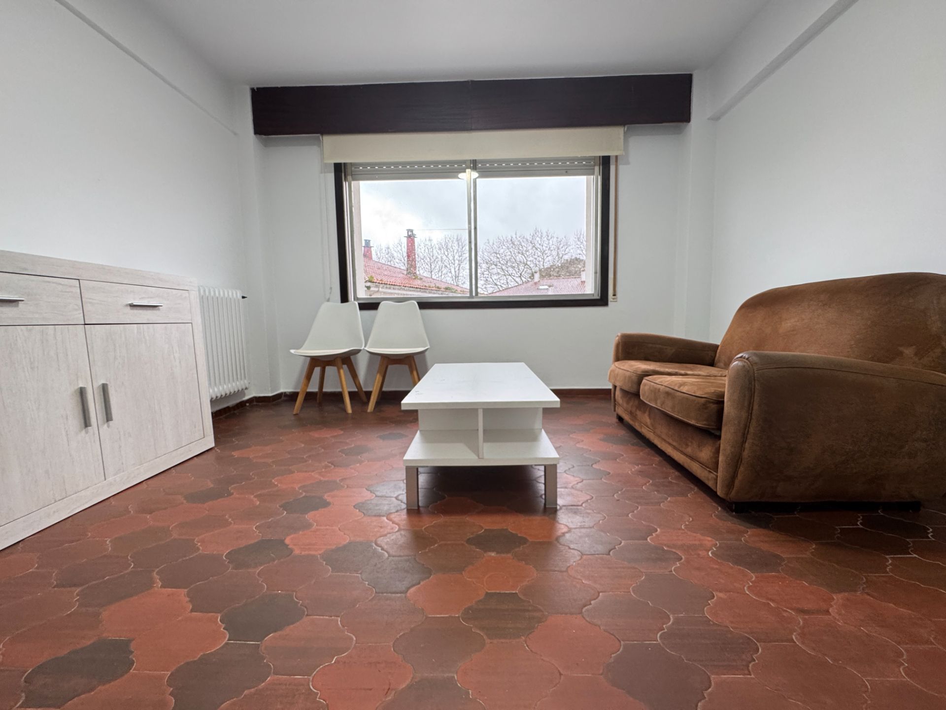 Living room of Apartment for rent in Santiago de Compostela   with Heating and Furnished