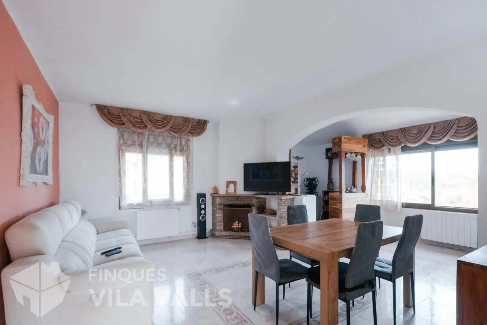 Living room of Attic for sale in Caldes de Montbui, Barcelona