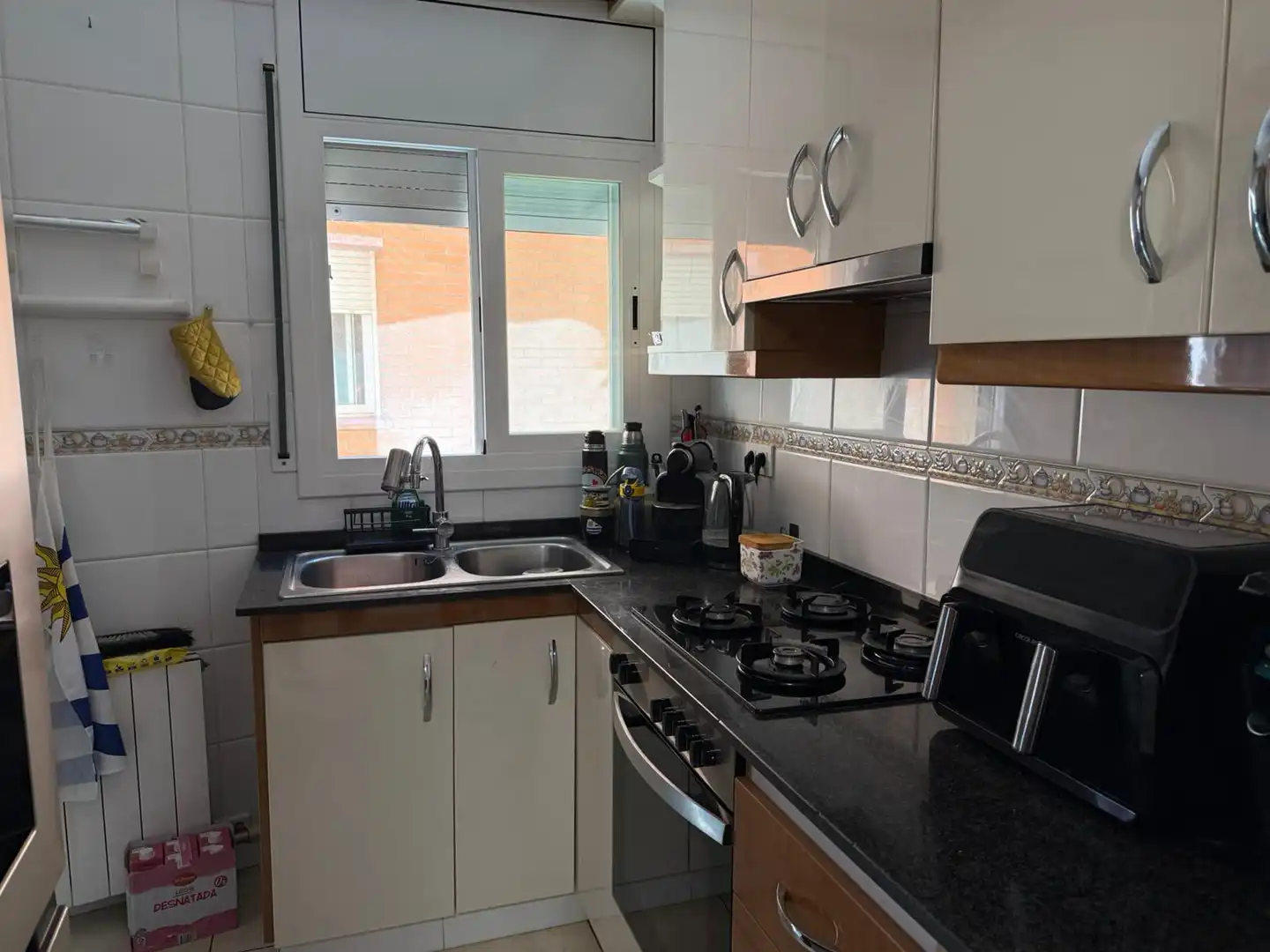 Küche von Wohnung zum Verkauf in Les Franqueses del Vallès mit Klimaanlage, Heizung und Balkon