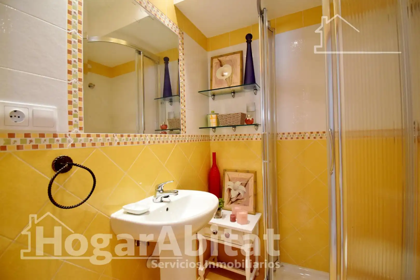 Bathroom of Flat for sale in Bellreguard  with Heating, Terrace and Furnished