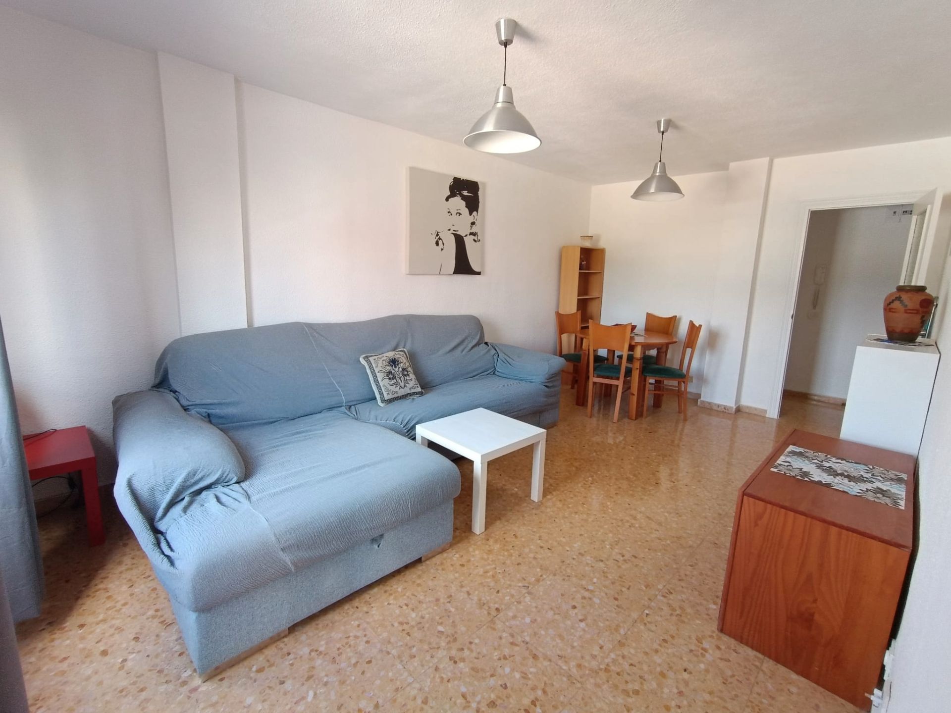 Living room of Flat to rent in San Vicente del Raspeig / Sant Vicent del Raspeig  with Air Conditioner, Furnished and Oven