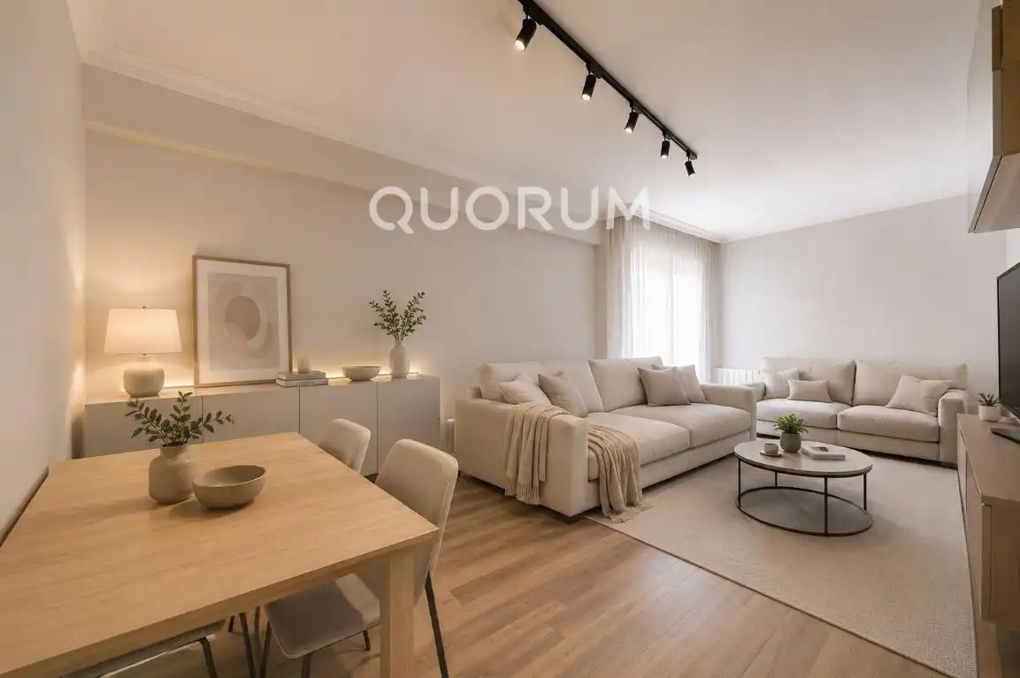 Wohnzimmer von Wohnung zum Verkauf in Basauri  mit Heizung und Möbliert