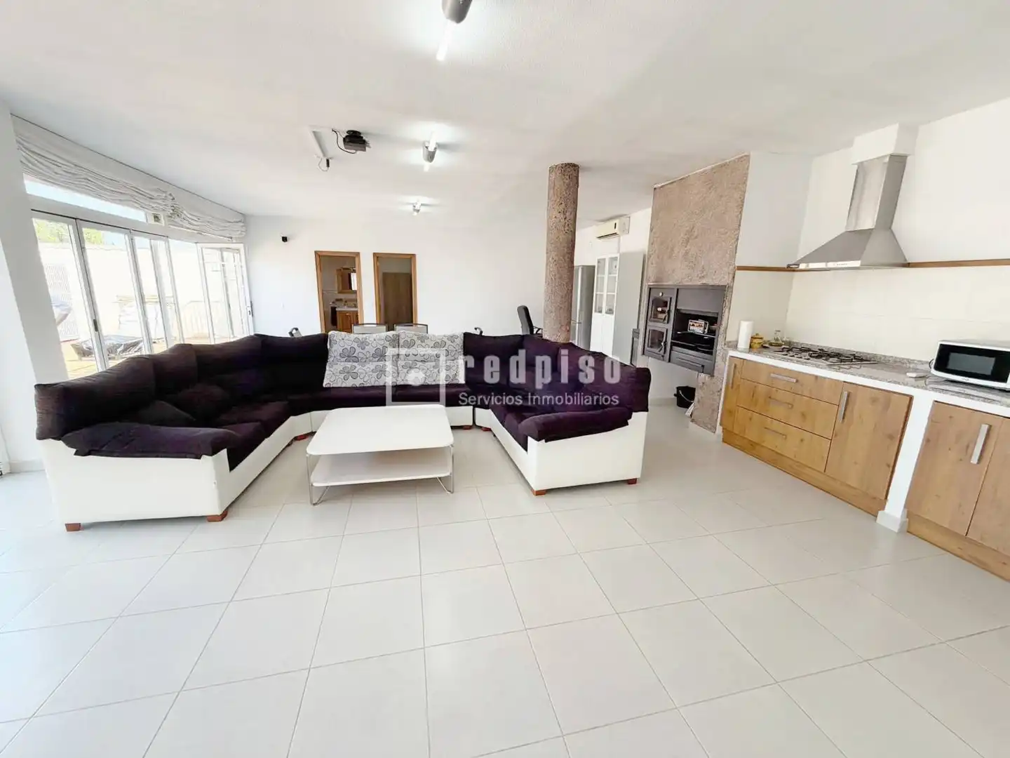 Sala de estar de Estudio de alquiler en Molina de Segura con Aire acondicionado, Calefacción y Terraza