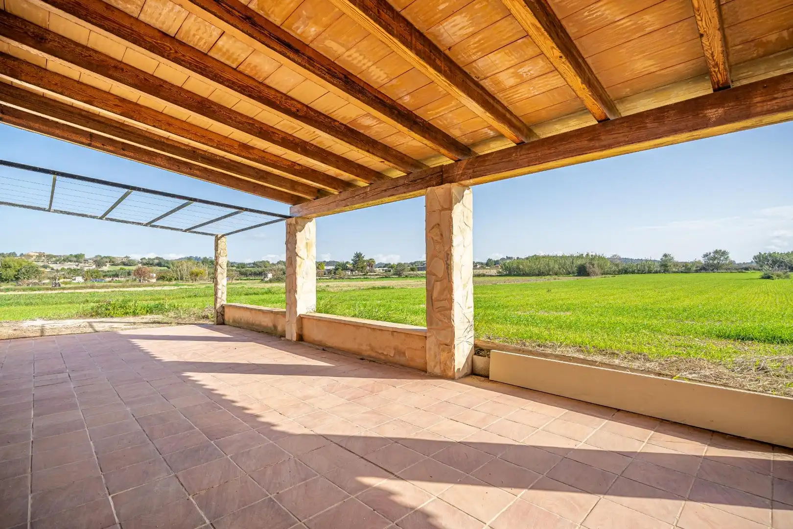 Terrassa de Finca rústica en venda en Montuïri amb Calefacció, Jardí privat i Terrassa