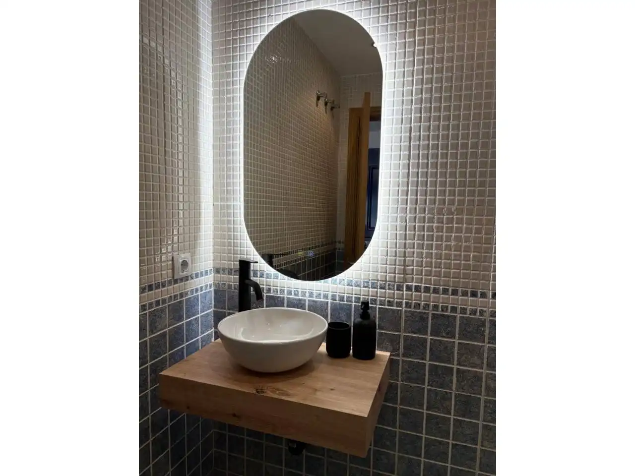 Baño de Apartamento de alquiler en Daimús con Terraza y Piscina comunitaria