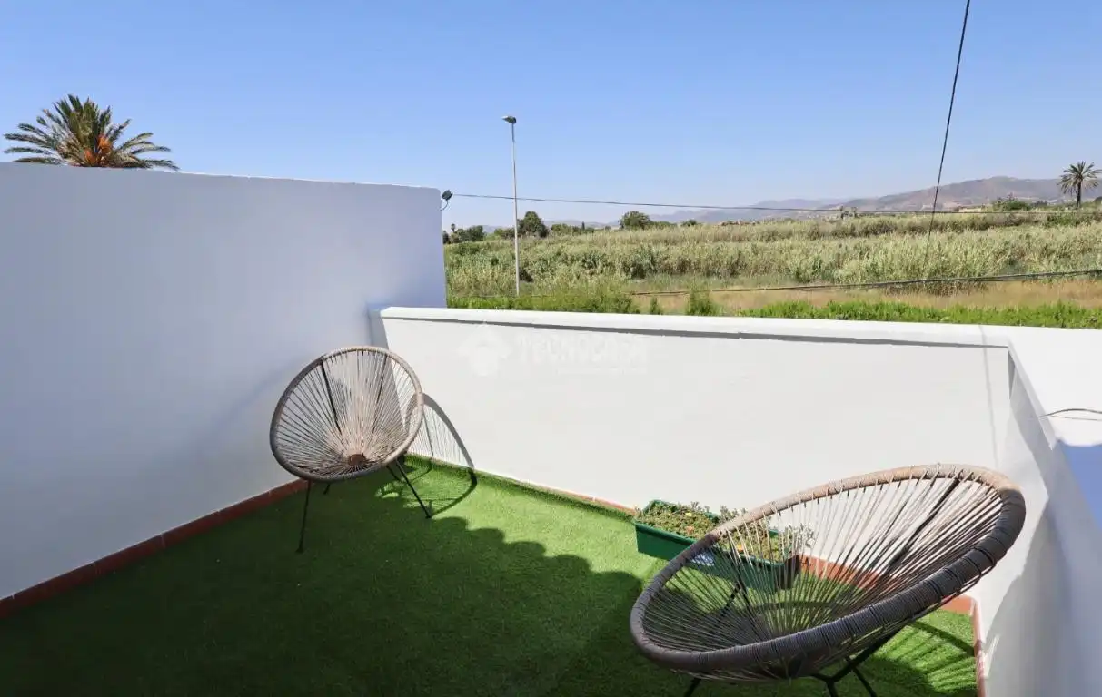Terraza de Casa adosada en venta en Sagunto / Sagunt con Aire acondicionado, Calefacción y Terraza