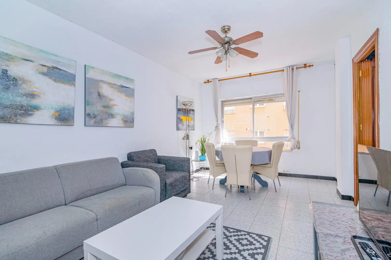 Sala de estar de Piso en venta en Granada con Amueblado