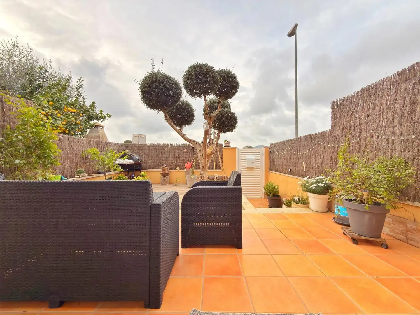 Terrassa de Casa adosada en venda en Cubelles amb Calefacció, Terrassa i Piscina comunitària