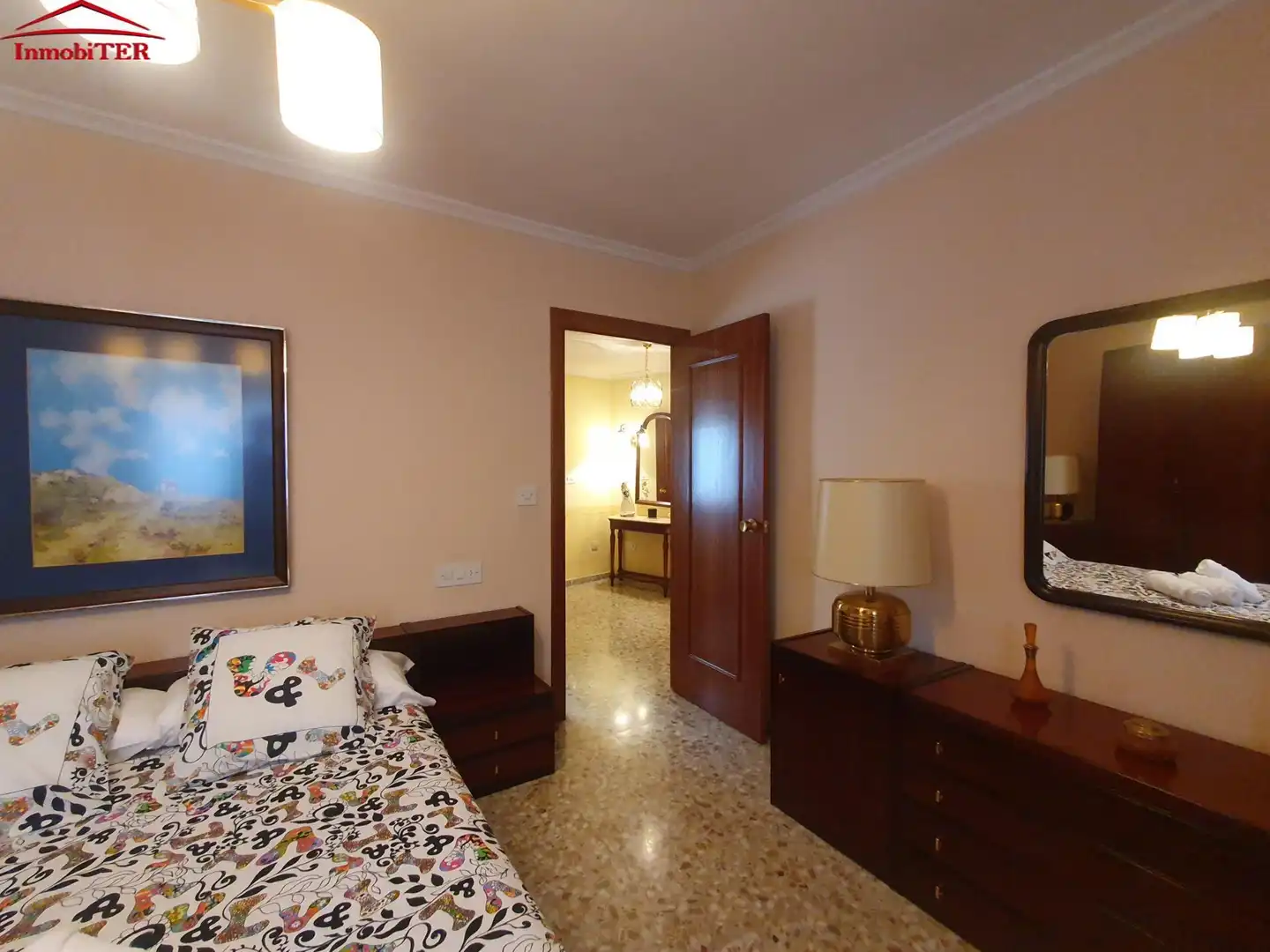 Bedroom of Flat for rent in Teruel  with Heating and Balcony