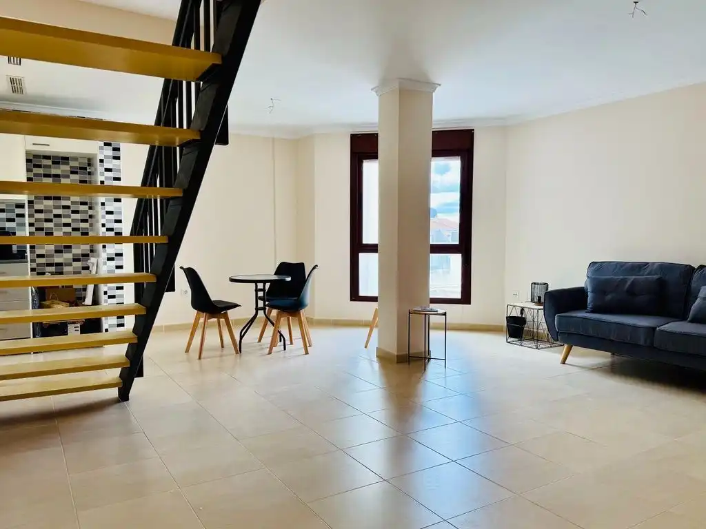 Sala de estar de Ático en venta en Ondara con Terraza