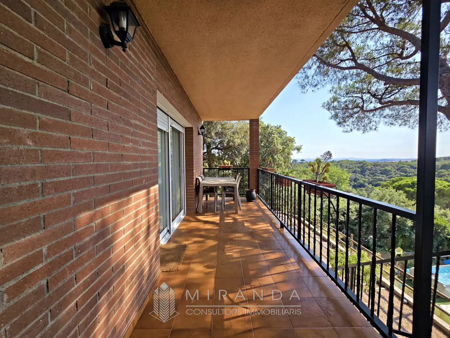 Terrassa de Casa o xalet en venda en L'Ametlla del Vallès amb Calefacció, Jardí privat i Terrassa