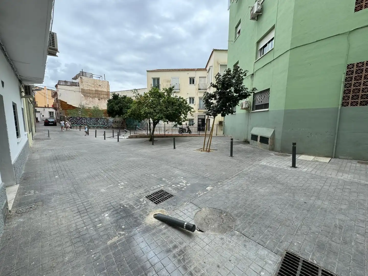 Exterior view of Flat for sale in Málaga  with Air Conditioner, Heating and Furnished