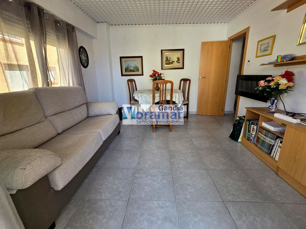 Bedroom of Apartment for sale in Gandia  with Terrace and Furnished