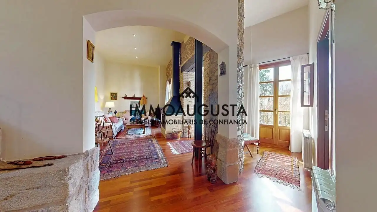 Sala de estar de Finca rústica en venta en Collbató con Aire acondicionado, Calefacción y Terraza