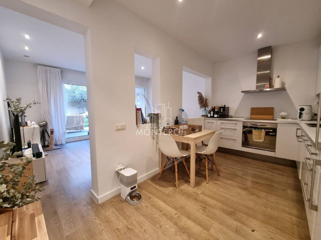 Cuina de Pis de lloguer en Sant Cugat del Vallès amb Aire condicionat, Calefacció i Terrassa