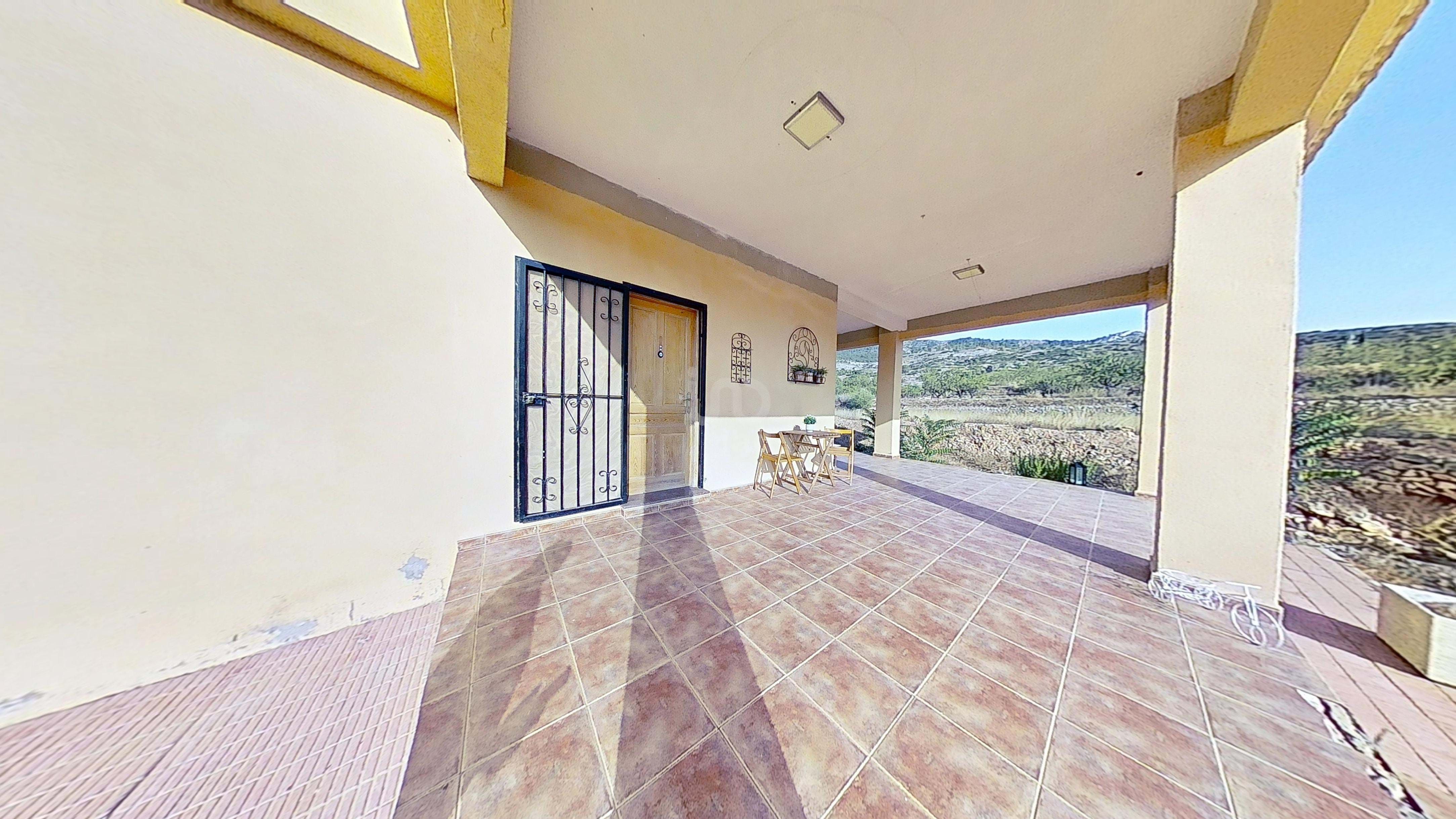 Vista exterior de Casa o xalet en venda en Hondón de los Frailes amb Aire condicionat, Calefacció i Terrassa