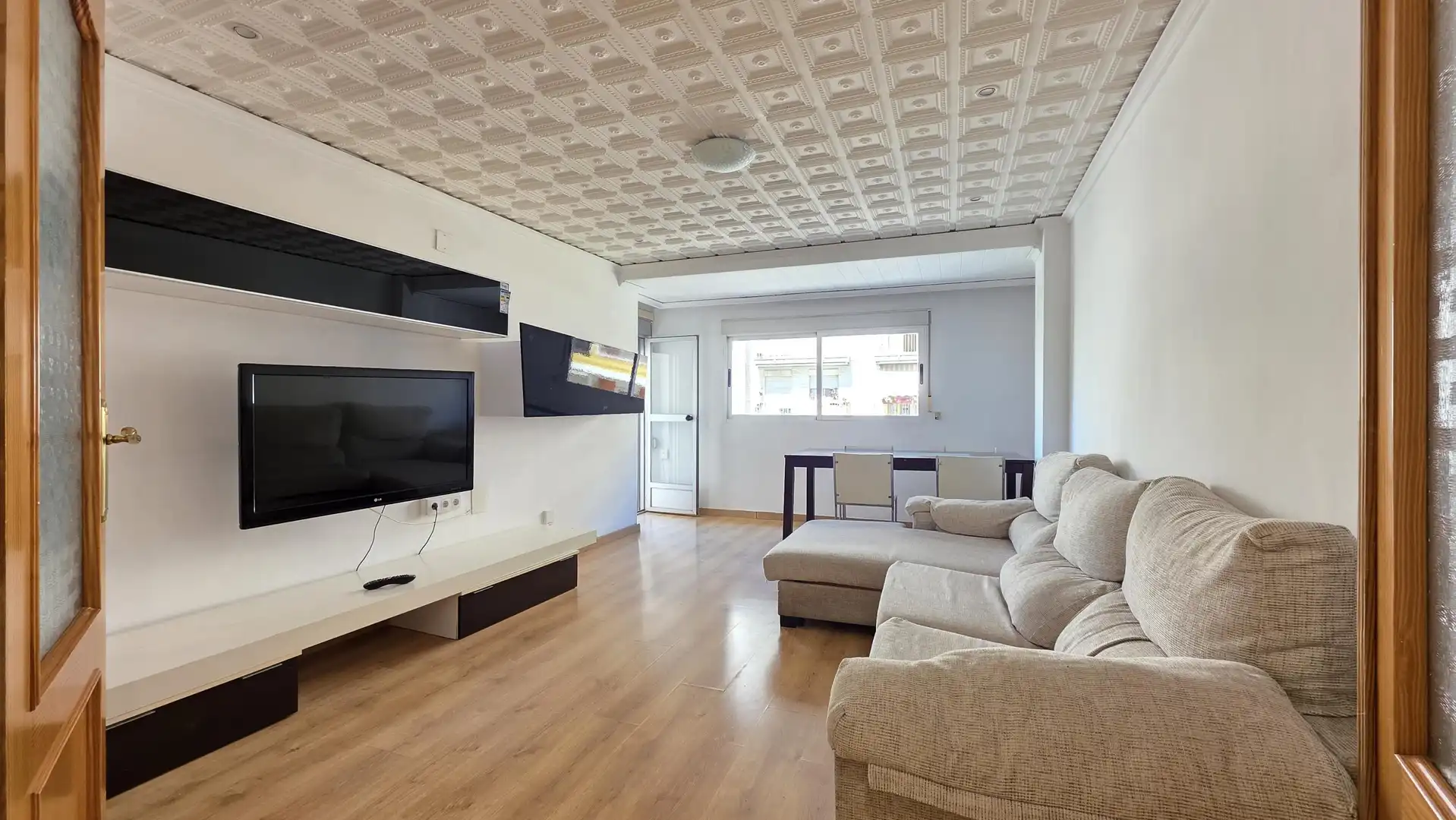 Sala de estar de Piso en venta en Gandia con Balcón