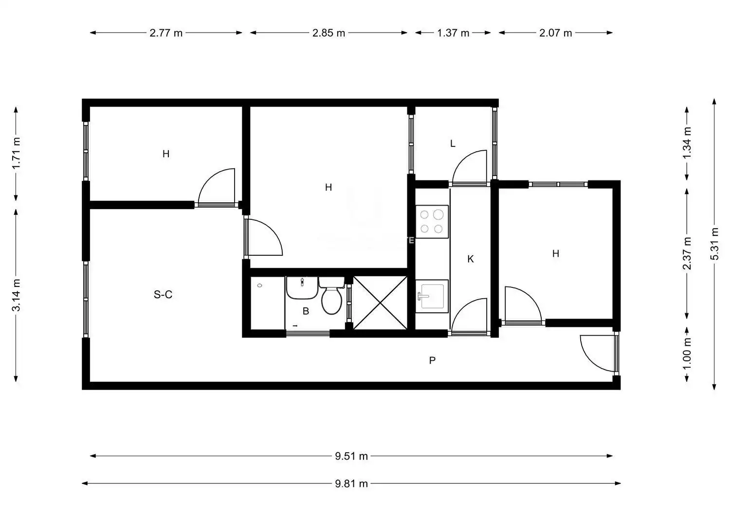 Appartement avec ascenseur à vendre à PERE GALVANY, imagen 27