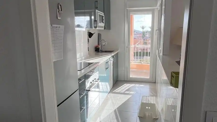 Küche von Wohnung zur Miete in La Manga del Mar Menor mit Möbliert