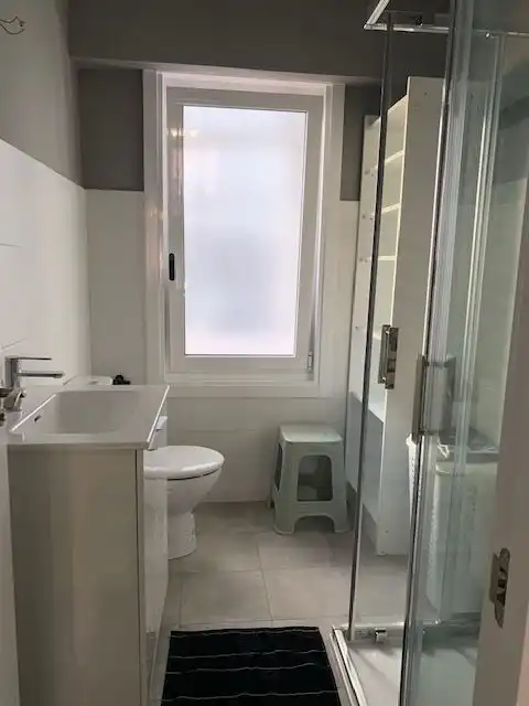 Bathroom of Flat for rent in Ferrol  with Heating, Parquet flooring and Terrace