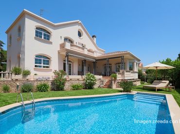 Villa con piscina in vendita a Eucaliptus 2