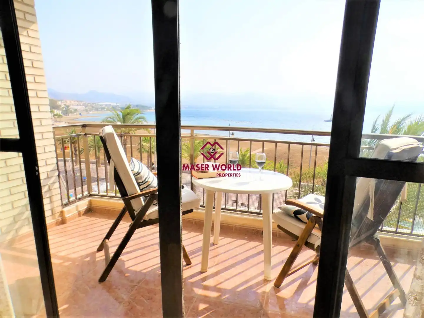 Terraza de Apartamento en venta en Mazarrón con Amueblado y Balcón