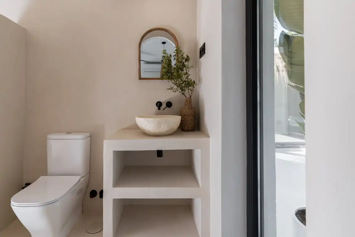 Bathroom of Detached homes for sale in Torremolinos  with Air Conditioner, Terrace and Swimming Pool