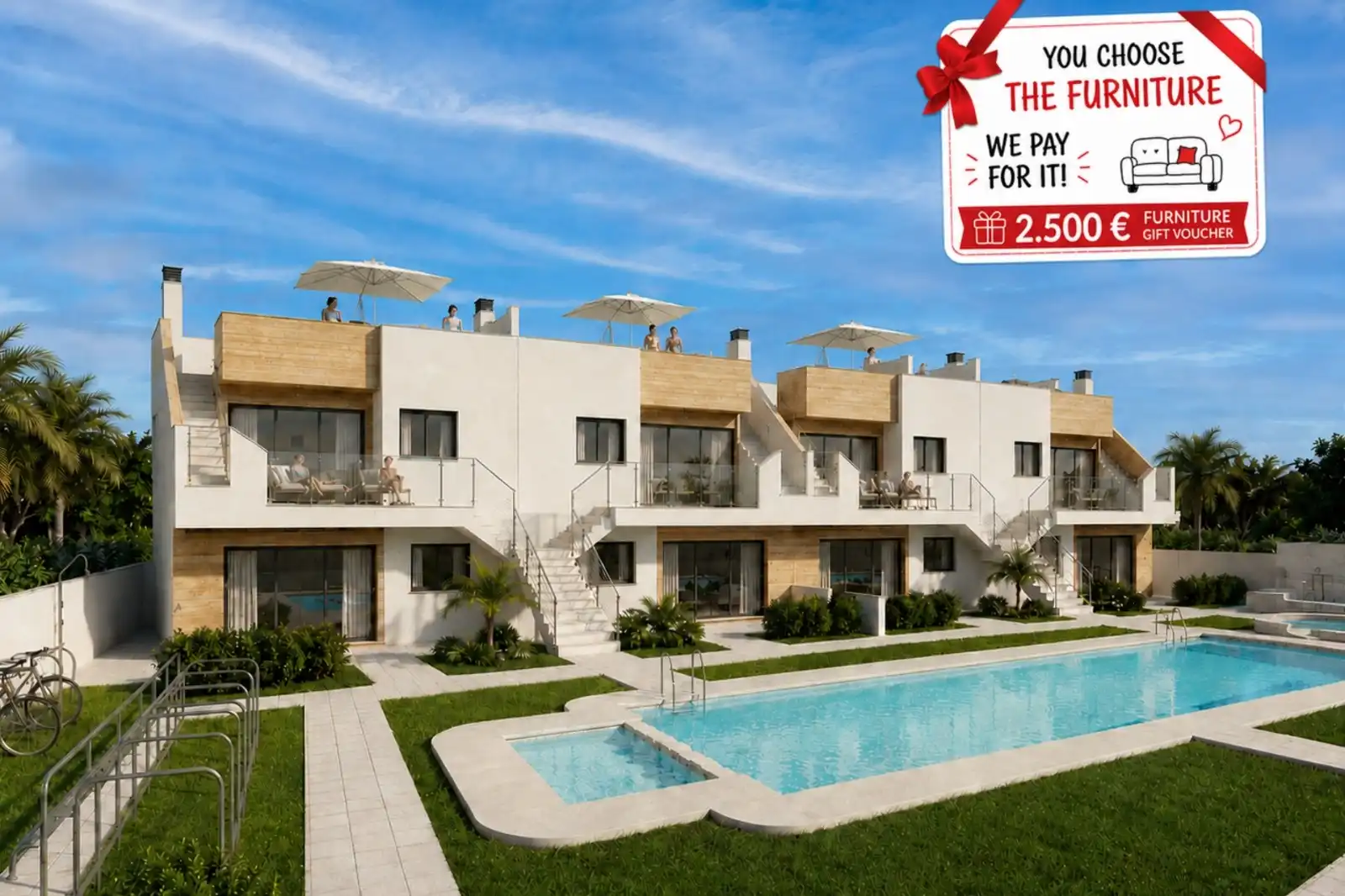 Casa con piscina en venta en San Javier ciudad