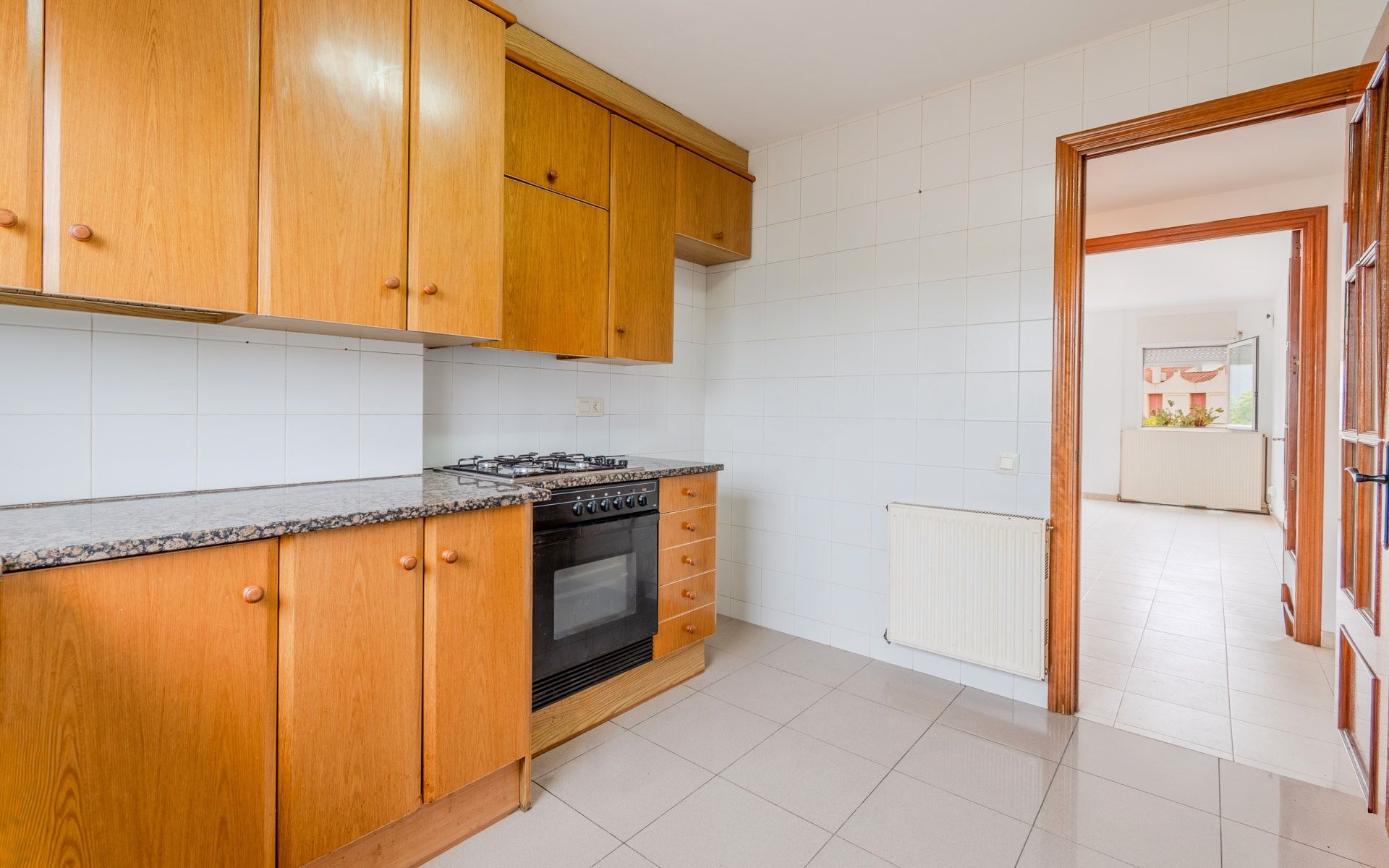 Kitchen of Flat for sale in Caldes de Malavella  with Terrace, Storage room and Balcony