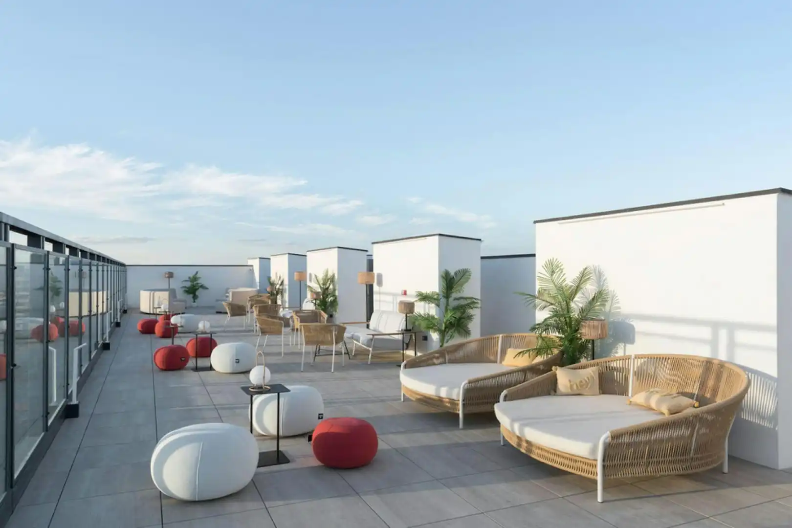 Terrasse von Gebäude zur Miete in Sevilla