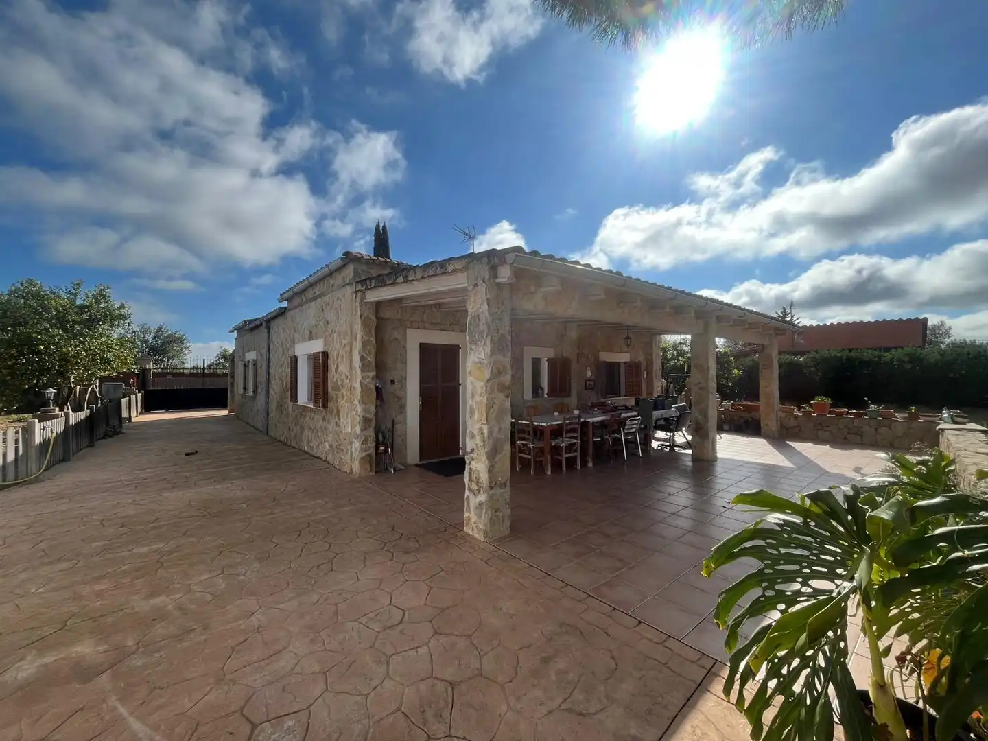 Exterior view of Houses for sale in Consell  with Air Conditioner, Private garden and Terrace