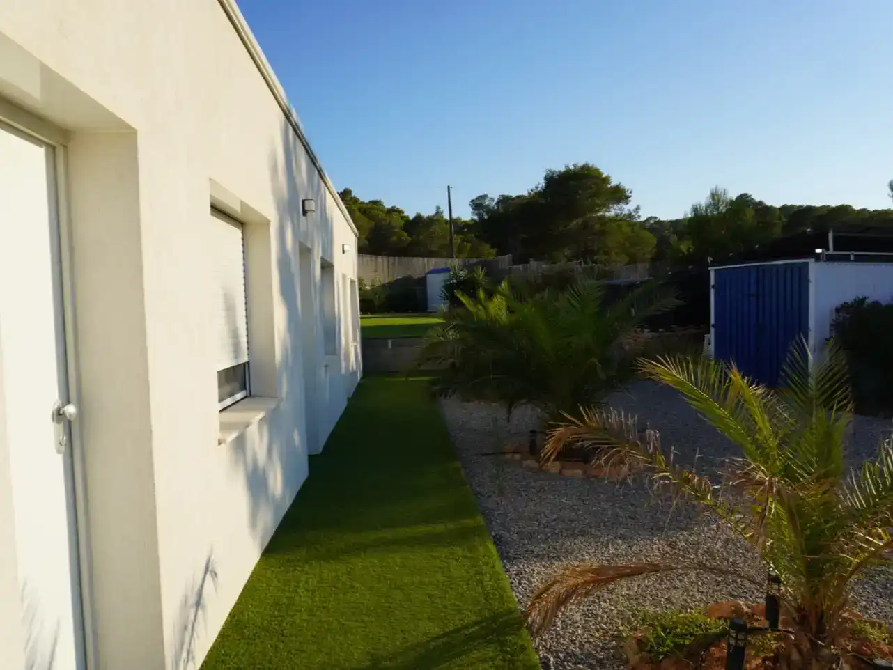 Vista exterior de Casa o xalet en venda en Sant Josep de sa Talaia amb Aire condicionat i Piscina