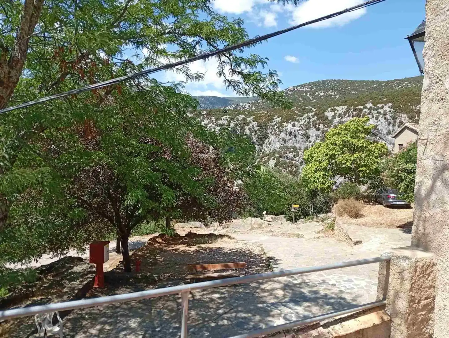 Vista exterior de Finca rústica en venta en Bierge con Calefacción, Terraza y Trastero
