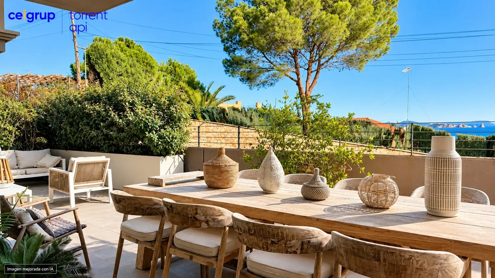 Terrace of Ground floor for sale in Sa Riera - Sa Fontansa