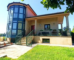 Vista exterior de Casa o xalet en venda en Ames amb Calefacció i Terrassa