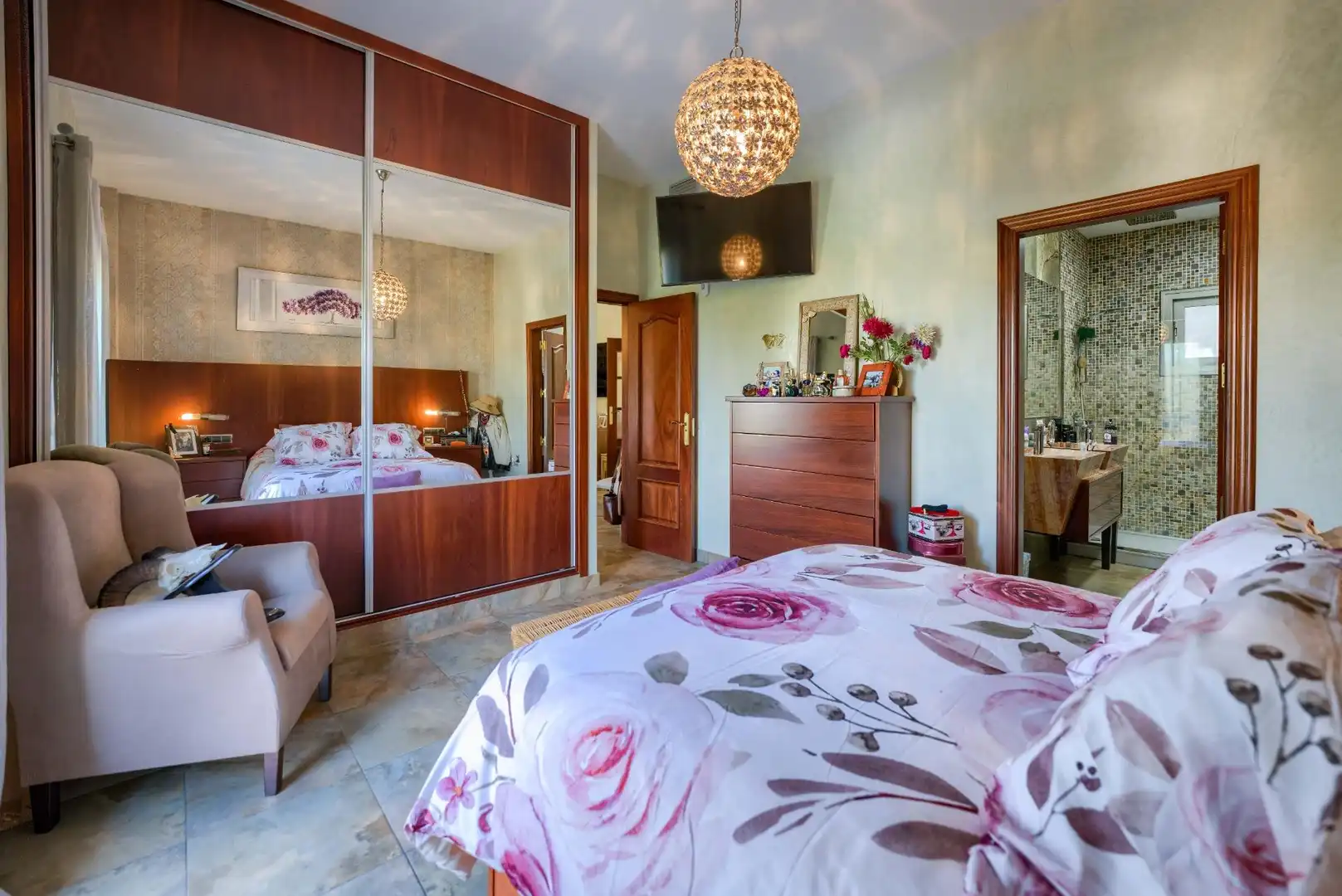 Habitación de Casa o chalet en venta en Bormujos con Aire acondicionado, Terraza y Trastero