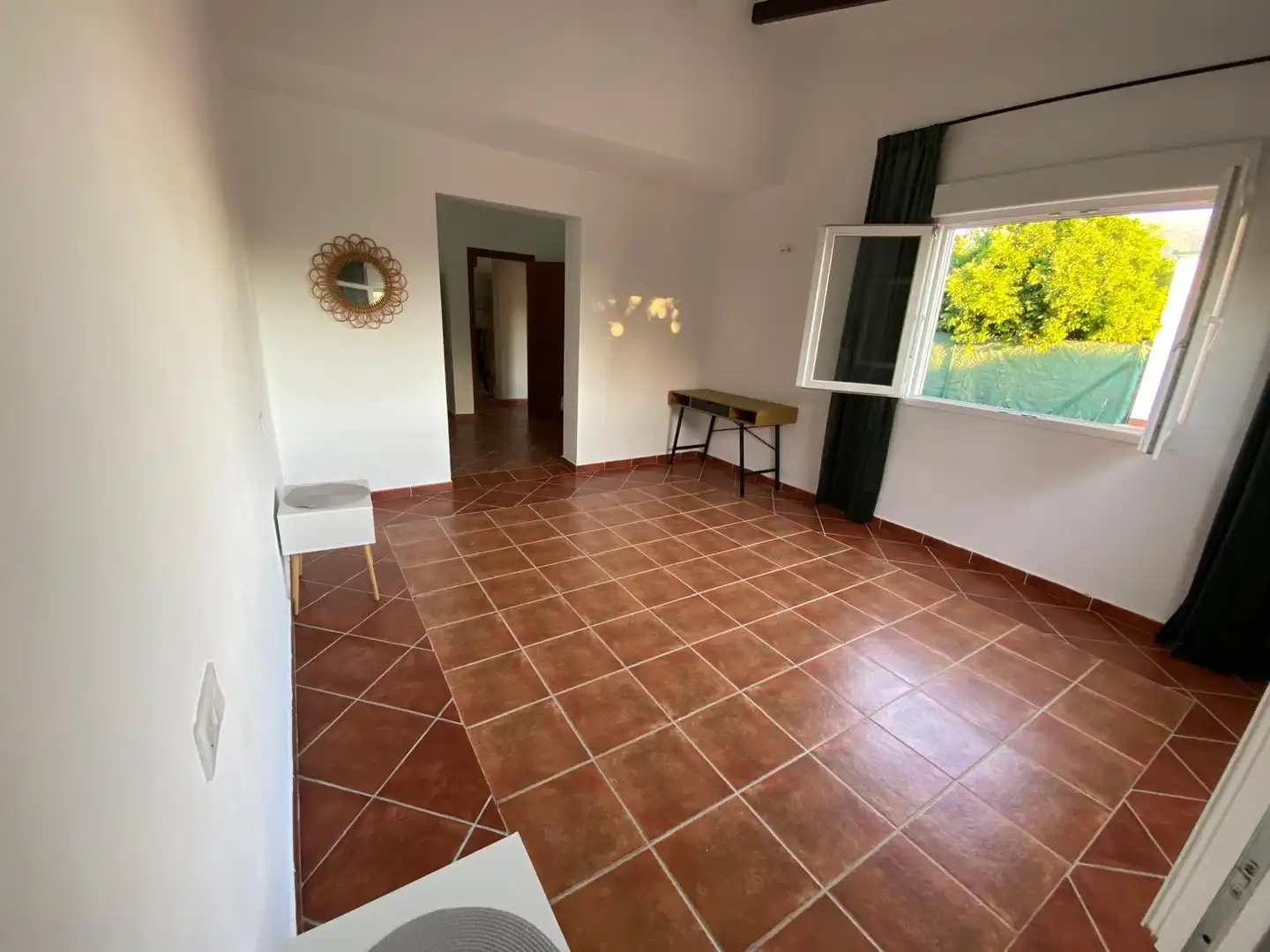 Sala de estar de Casa o chalet de alquiler en Alhaurín El Grande con Aire acondicionado, Jardín privado y Terraza