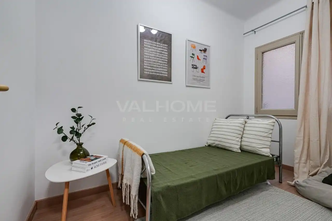 Schlafzimmer von Wohnungen zum Verkauf in Barcelona mit Klimaanlage, Heizung und Balkon